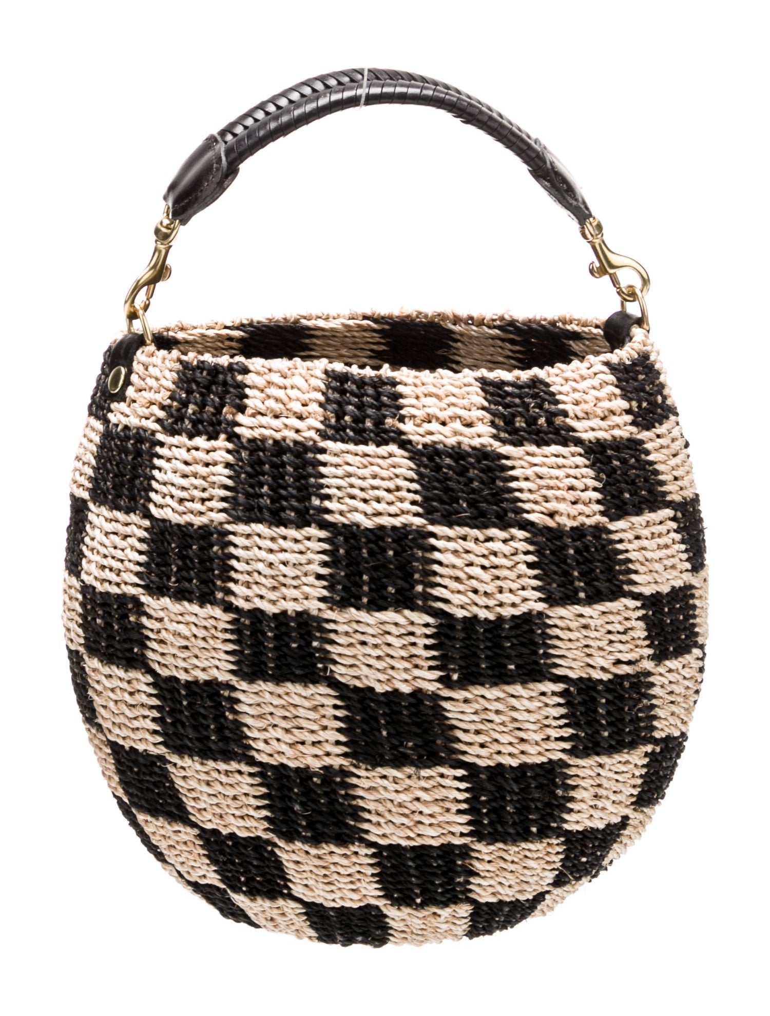 Clare V. Raffia Top Handle Bag
